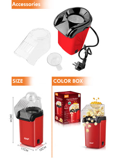 Electric Popcorn Machine R.9014, 2L 1200W – RAF