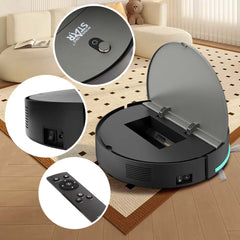 Robot Vacuum Cleaner 16W, ABS Body with Remote Control – WINNINGSTAR