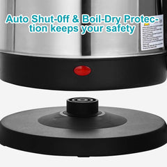 3L Electric Kettle with Boil-Dry Protection and Automatic Shut-Off – WINNINGSTAR