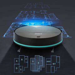 Robot Vacuum Cleaner 16W, ABS Body with Remote Control – WINNINGSTAR
