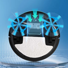 Robot Vacuum Cleaner 16W, ABS Body with Remote Control – WINNINGSTAR