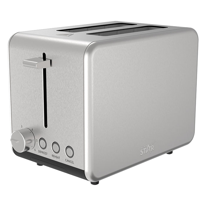 Matching Stainless Steel Kettle and 2-Slice Toaster Set – WINNINGSTAR