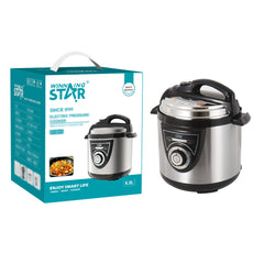 1000W Stainless Steel Electric Pressure Cooker – WINNINGSTAR