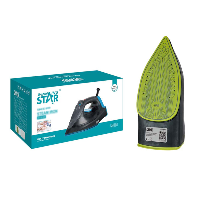 2000W Multi-Function Steam Iron with Ceramic Soleplate – WINNINGSTAR