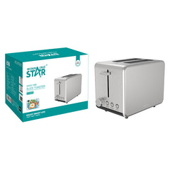 Matching Stainless Steel Kettle and 2-Slice Toaster Set – WINNINGSTAR