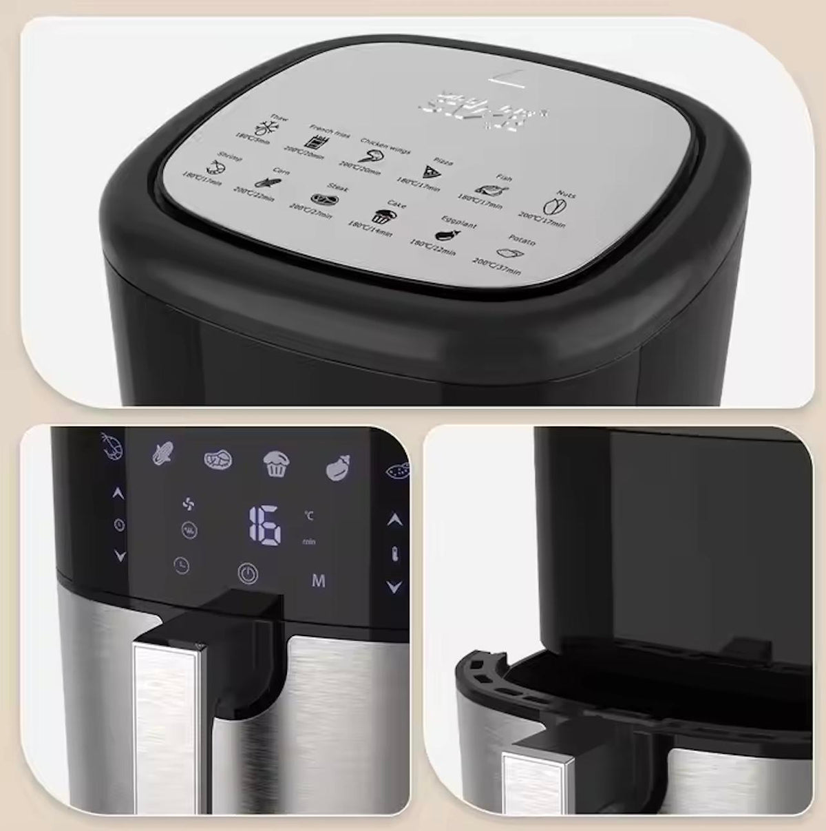 6L Digital Air Fryer – WINNINGSTAR