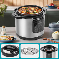 1000W Stainless Steel Electric Pressure Cooker – WINNINGSTAR