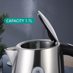 Electric Kettle 1.7L with Overheat Protection – WINNINGSTAR