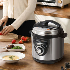 1000W Stainless Steel Electric Pressure Cooker – WINNINGSTAR