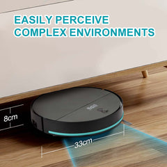 Robot Vacuum Cleaner 16W, ABS Body with Remote Control – WINNINGSTAR