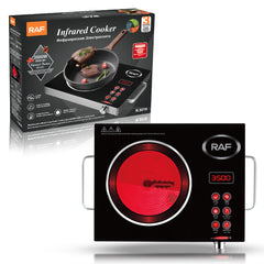 3500W Infrared Cooker with Ceramic Hob, Model R.8019 – RAF