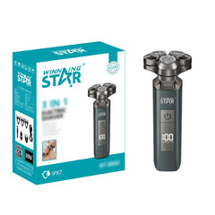Electric Shaver with Digital Display – WINNINGSTAR