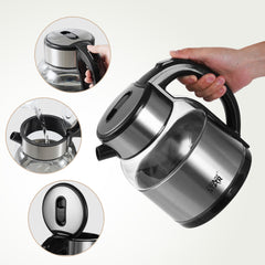 Matching Stainless Steel Kettle and 2-Slice Toaster Set – WINNINGSTAR