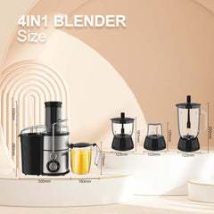 4-in-1 Juice Extractor Blender – WINNINGSTAR