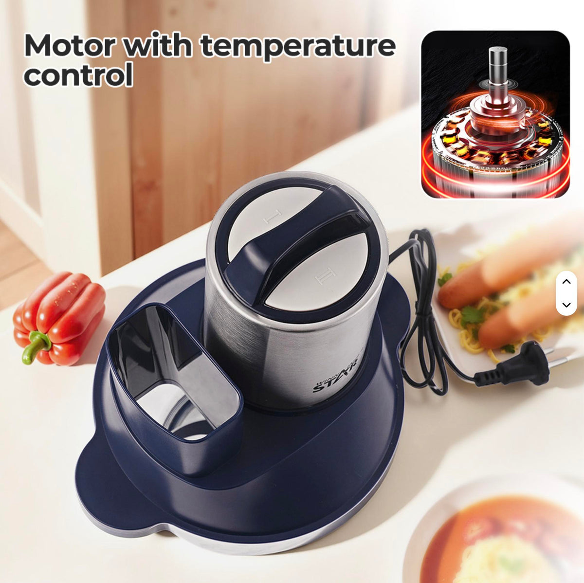 3L Multifunction Electric Food Processor – WINNINGSTAR