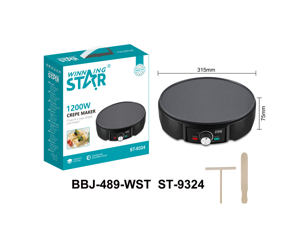 1200W Crepe Maker – WINNINGSTAR