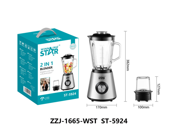 Electric 2-in-1 Blender – WINNINGSTAR