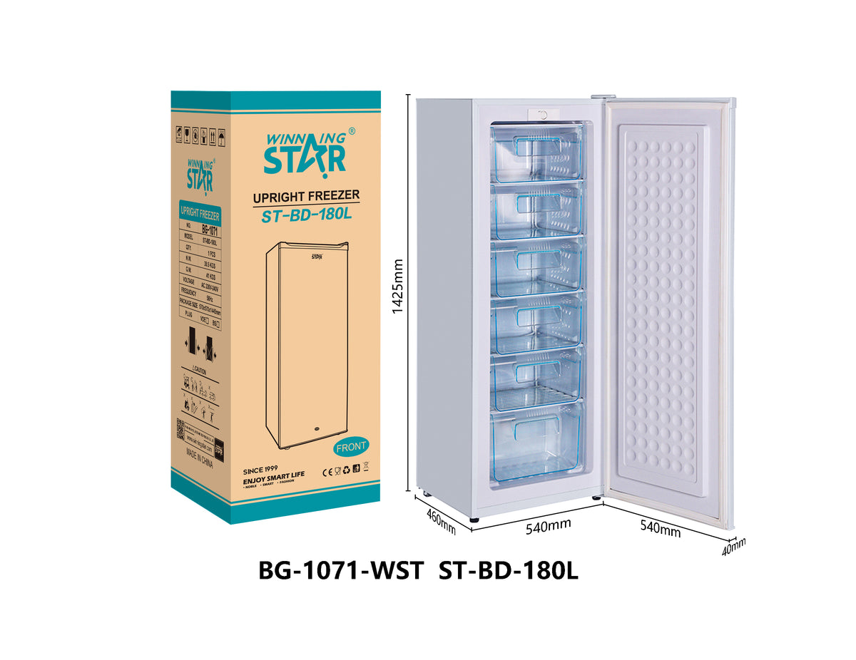 180L Upright Freezer – WINNINGSTAR