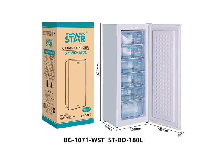 180L Upright Freezer – WINNINGSTAR