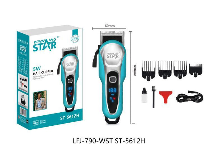 Rechargeable Hair Clipper ST-5612H – WINNINGSTAR