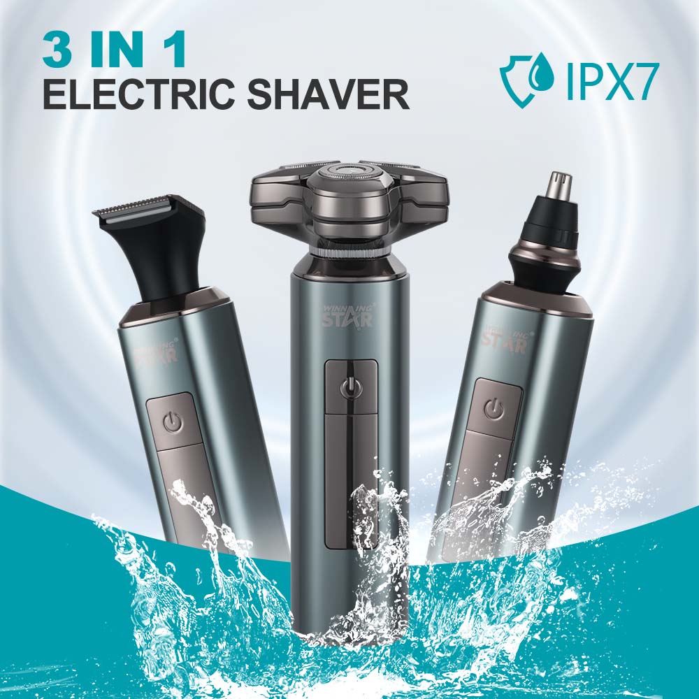 Electric Shaver with Digital Display – WINNINGSTAR