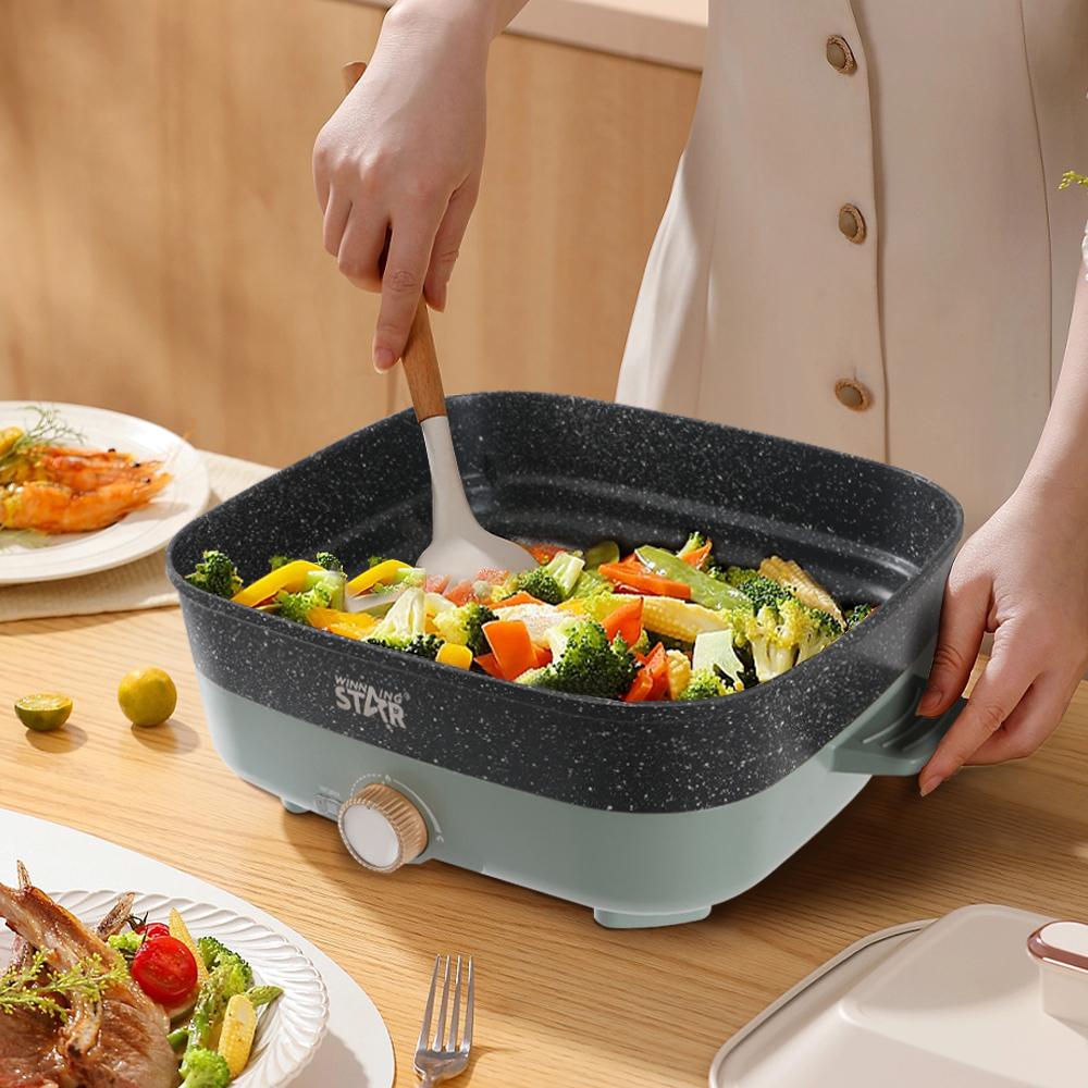 4.5L Non-Stick Electric Frying Pan – WINNINGSTAR