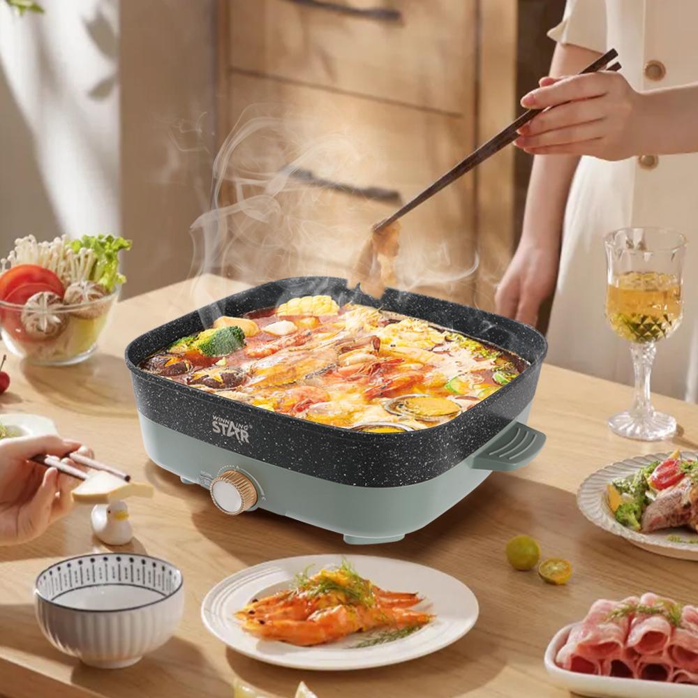 4.5L Non-Stick Electric Frying Pan – WINNINGSTAR