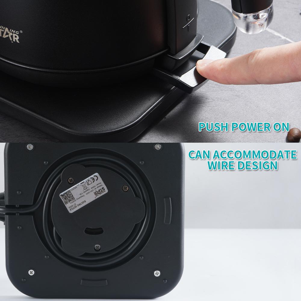 1.2L Compact Electric Kettle – WINNINGSTAR