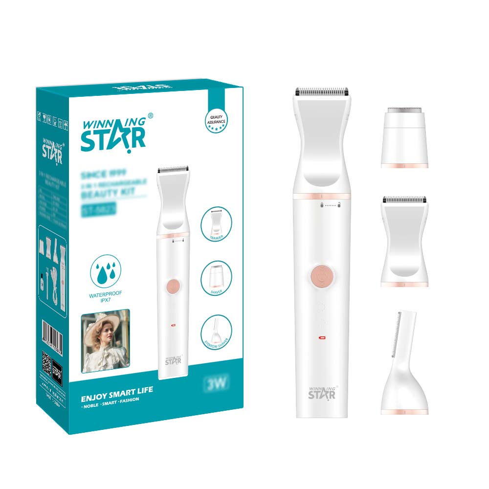 3-in-1 Rechargeable Beauty Kit – WINNINGSTAR