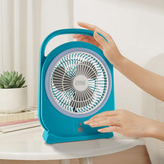 USB Rechargeable LED Table Fan – WINNINGSTAR